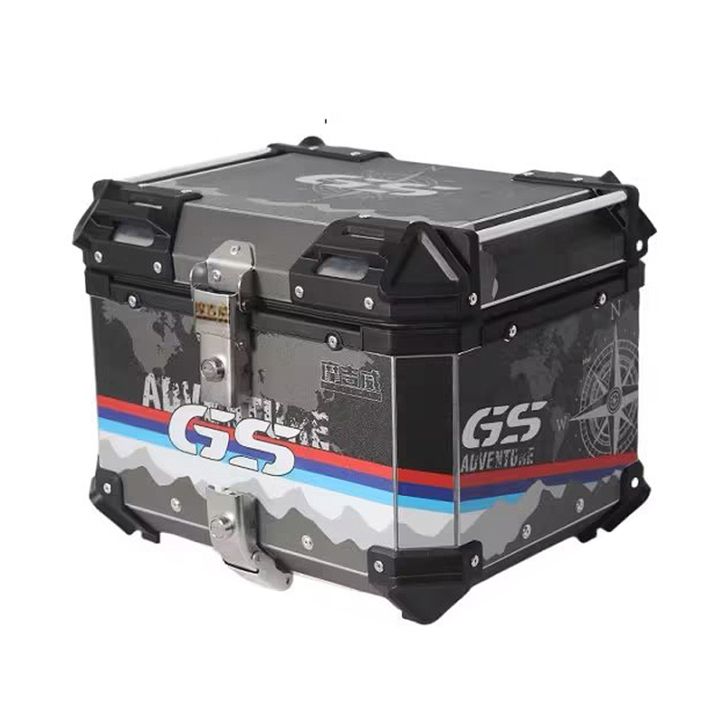 Aluminum Top Case Luggage Box 45L 55L - 36L 45L 55L 65L 알루미늄 모터사이클