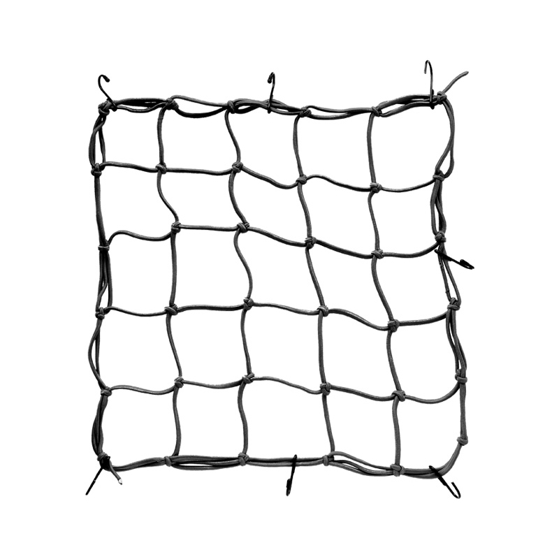 Cargo Net Bungee Cord Motorcycle Helmet - 탄성 코드 오토바이 짐망 40x40cm 조절