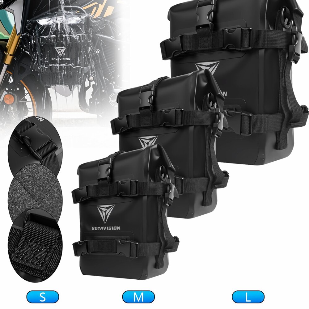 Motorcycle Crash Bar Waterproof Dry Bag - 야외 탱크 사이드 백 오토바이 새들백