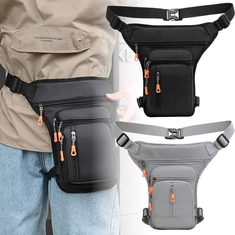 Motorcycle Leg Bag Drop Thigh Pouch - 다리 가방 나일론 허벅지 가방 남성용