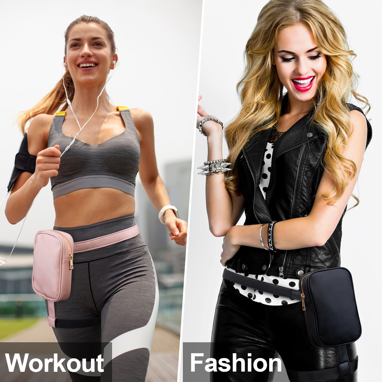 Motorcycle Leg Bag Drop Thigh Pouch - 남녀공용 드롭 레그백, 레그 스트랩 가죽
