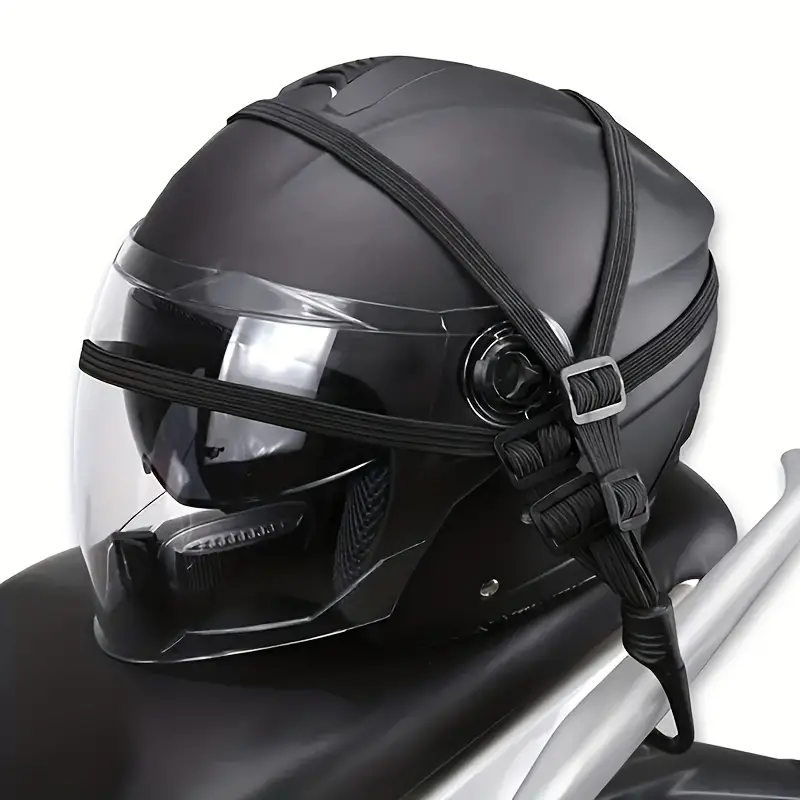 Cargo Net Bungee Cord Motorcycle Helmet - 헤비 듀티 탄성 오토바이 헬멧 카고