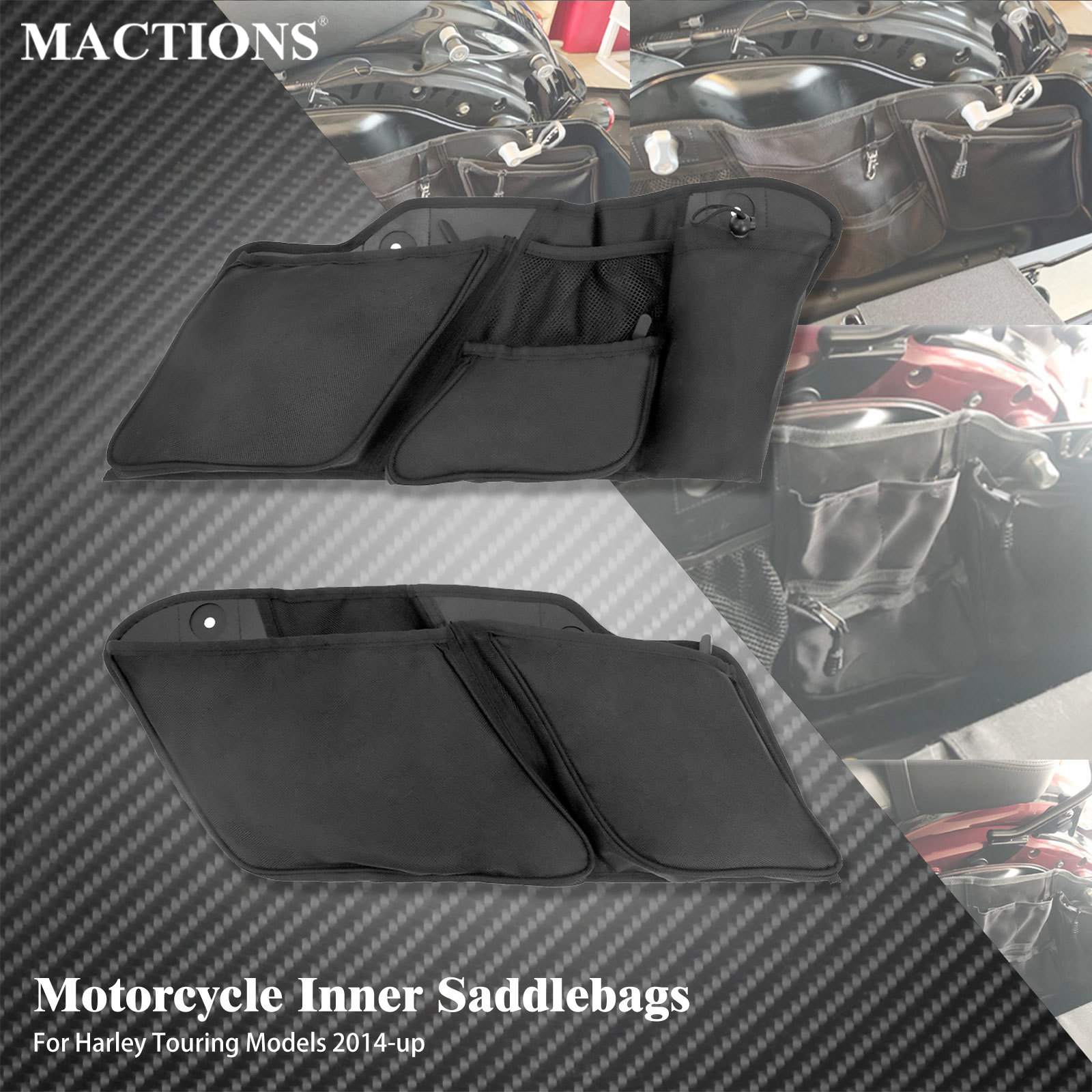 Motorcycle Saddlebag Liner Inner Bags - 오토바이 내부 도구 가방 라이너 정리함