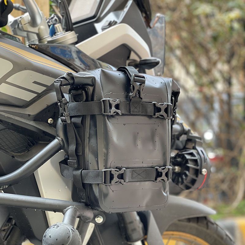 Motorcycle Crash Bar Waterproof Dry Bag - 야외 탱크 사이드 백 오토바이 새들백
