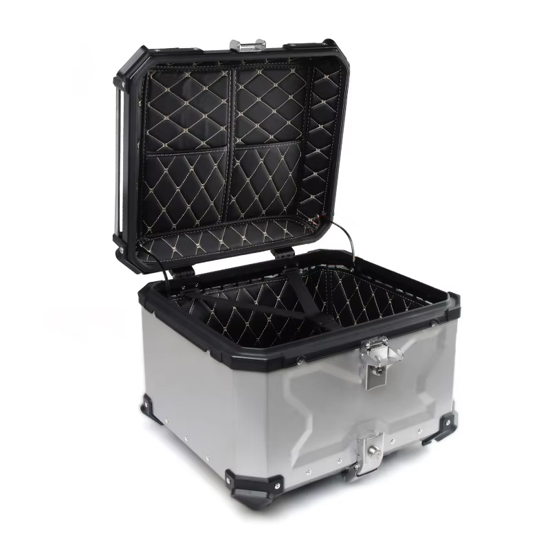 Aluminum Top Case Luggage Box 45L 55L - 알루미늄 오토바이 박스 45L 55L 65L