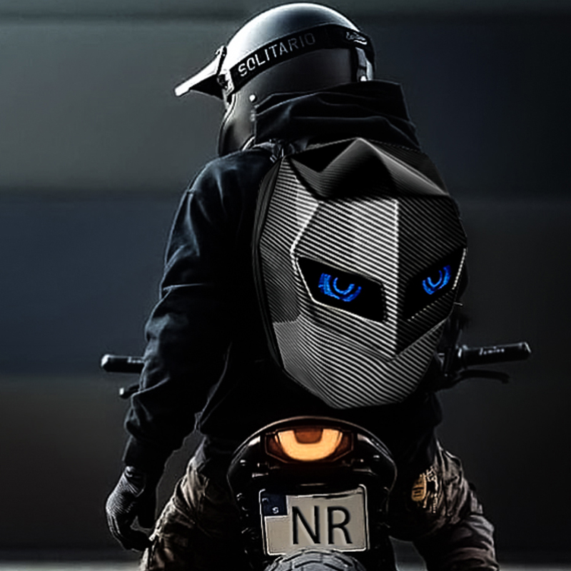 Motorcycle Helmet Backpack Waterproof Led - NR 스파크 오토바이 백팩 LED 눈