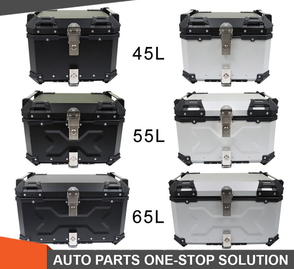 Aluminum Top Case Luggage Box 45L 55L - 알루미늄 소재의 65L 오토바이용 탑 케이스,