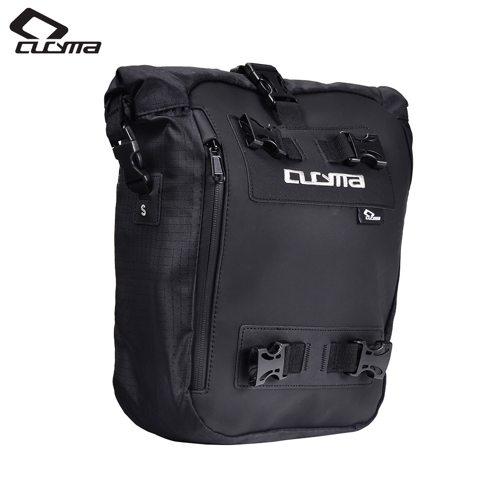 Motorcycle Tail Bag Waterproof Roll Top - 방수 오토바이 뒷좌석 가방 소형 롤탑