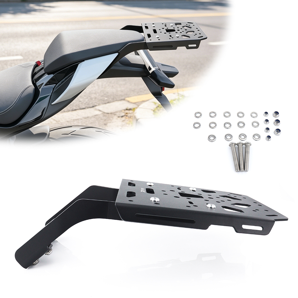 Motorcycle Luggage Rack Rear Carrier Steel - CFMOTO 675 SR / SR-R 675