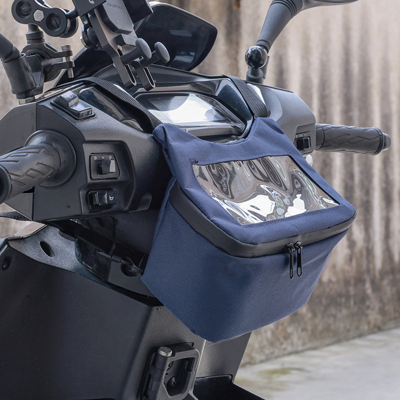 방수 오토바이 핸들바 가방, 다기능 스쿠터 수납 파우치 - Waterproof Motorcycle Handlebar Bag Pouch 리뷰 및 가격