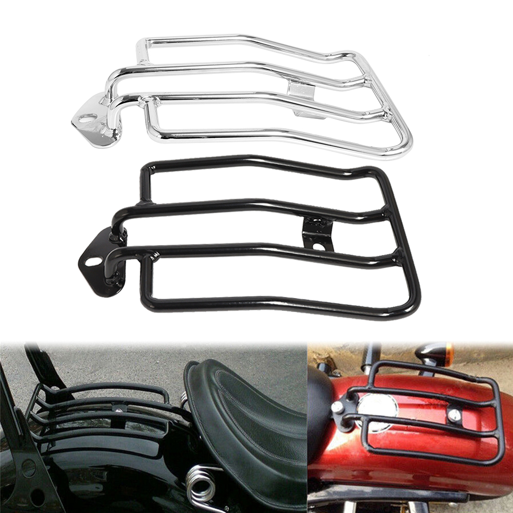 할리 스포스터 XL 883 1200용 오토바이 블랙/크 - Motorcycle Luggage Rack Rear Carrier Steel 리뷰 및 가격