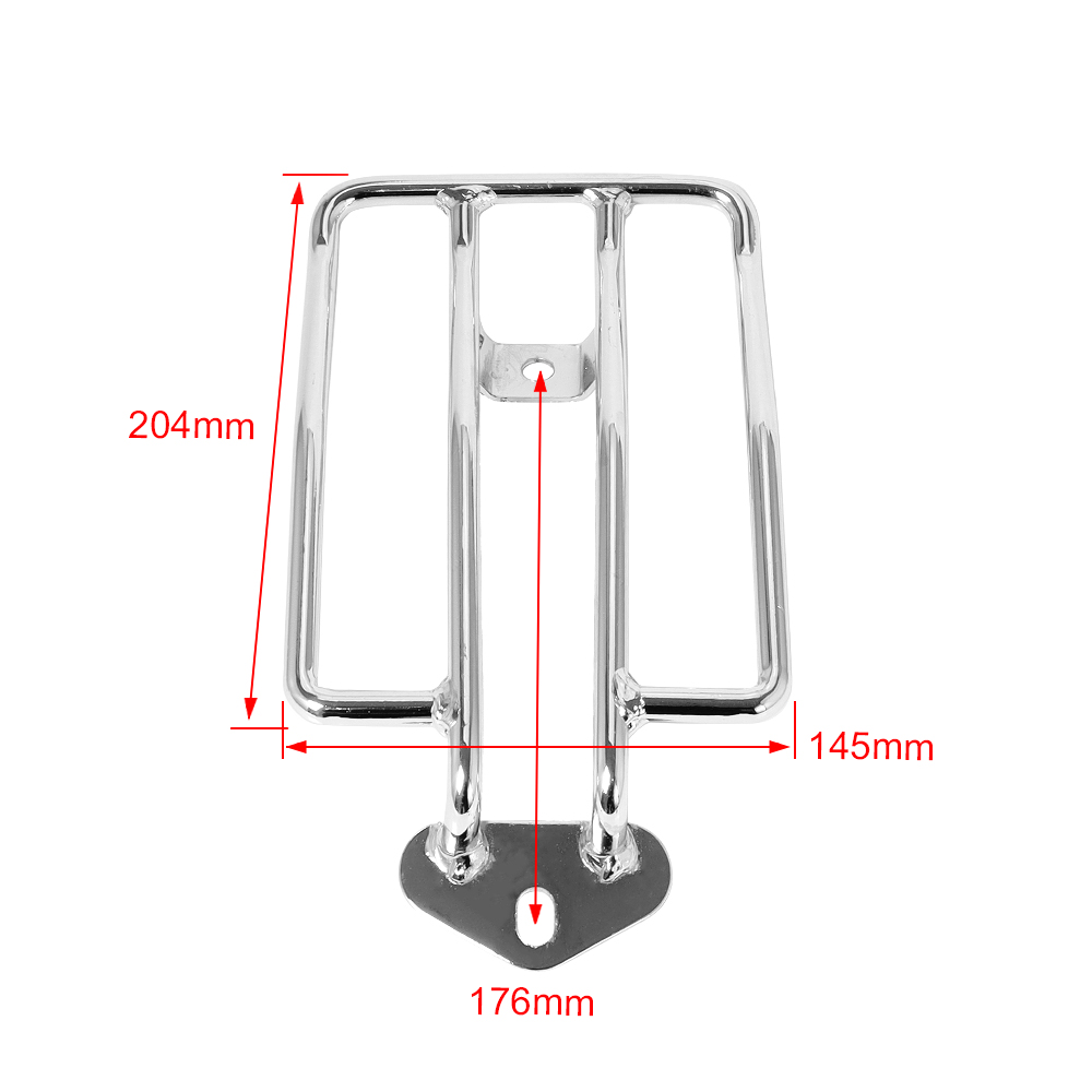 할리 스포스터 XL 883 1200용 오토바이 블랙/크 - Motorcycle Luggage Rack Rear Carrier Steel 리뷰 및 가격