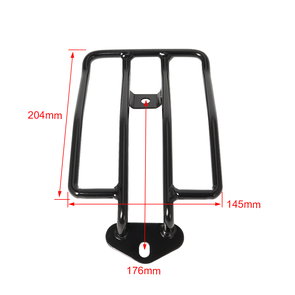 할리 스포스터 XL 883 1200용 오토바이 블랙/크 - Motorcycle Luggage Rack Rear Carrier Steel 리뷰 및 가격
