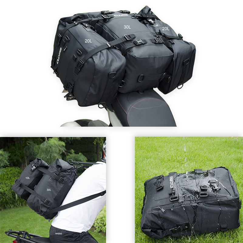 CUCYMA 오토바이 뒷좌석 가방 방수 롤탑 백팩 10 - Motorcycle Tail Bag Waterproof Roll Top 리뷰 및 가격