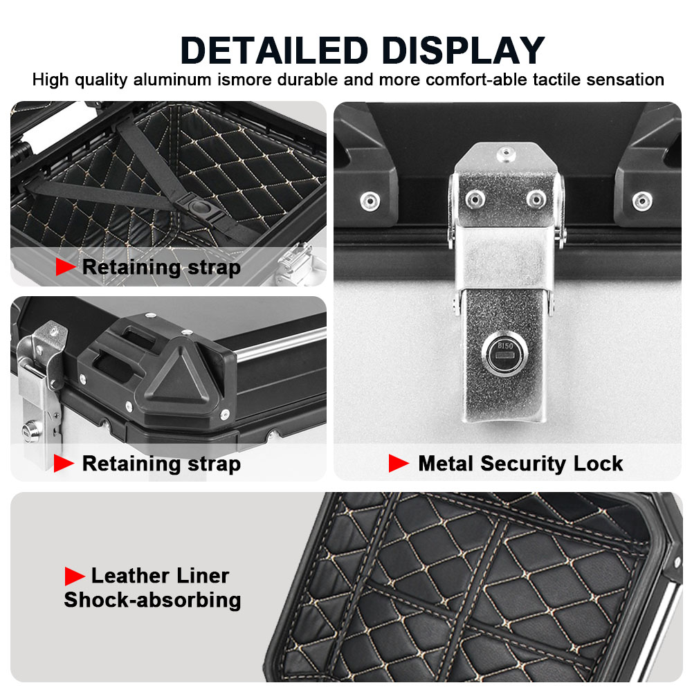 BMW, VOGE 55L 45L 오토바이 리어 탑박스  - Aluminum Top Case Luggage Box 45L 55L 리뷰 및 가격