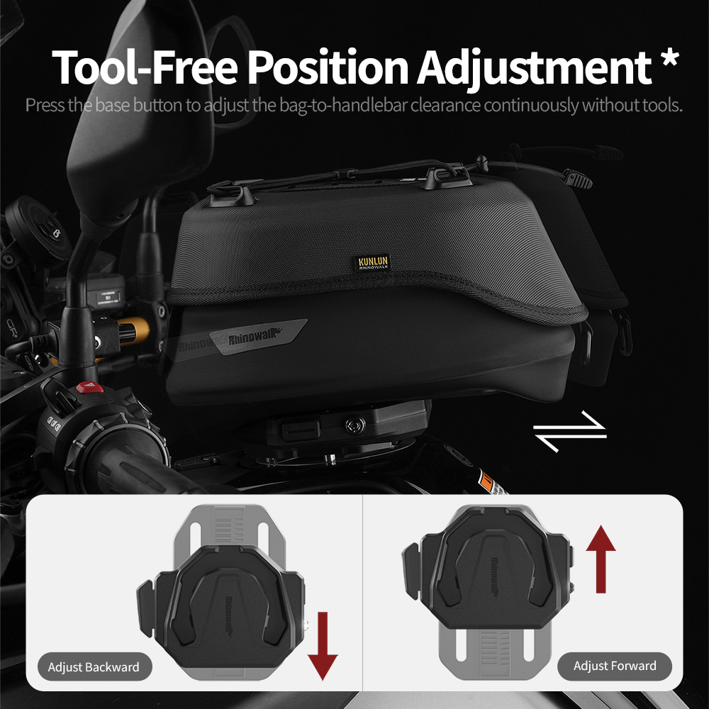 라이노워크 오토바이 마그네틱 연료탱크 가방 4.5L 방 - Motorcycle Tank Bag Magnetic Quick Release 리뷰 및 가격
