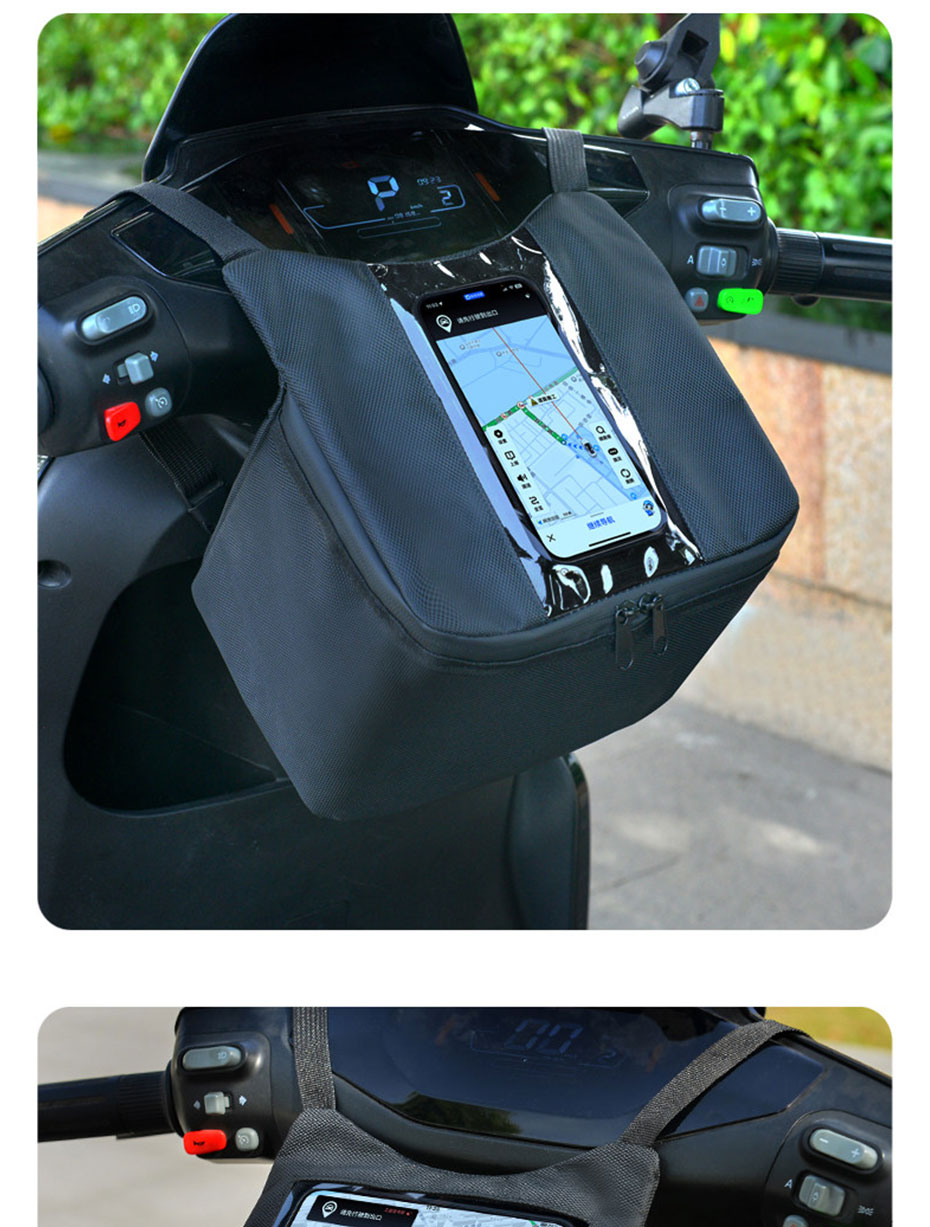 오토바이 앞 대시보드 가방 터치스크린 폰 GPS 파우치 - Waterproof Motorcycle Handlebar Bag Pouch 리뷰 및 가격