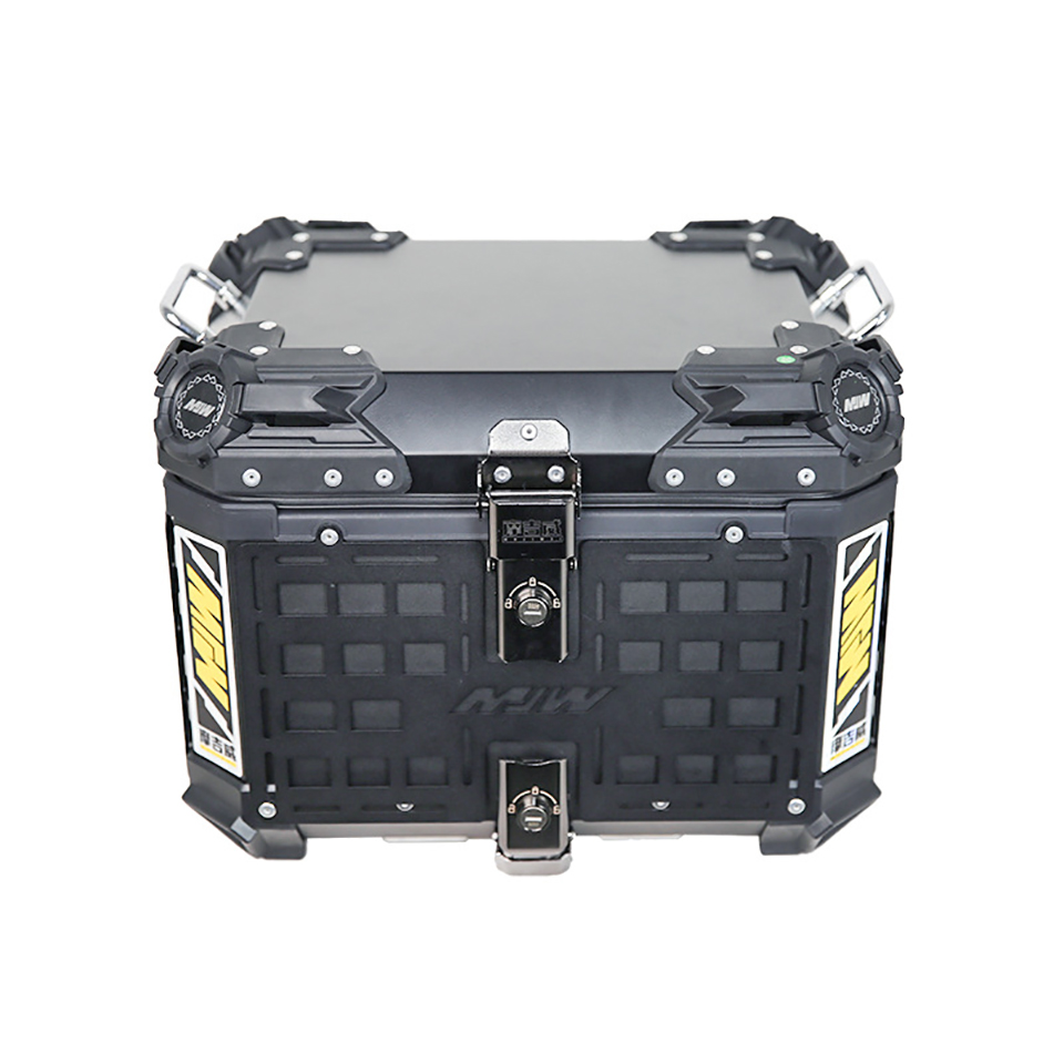 새로운 알루미늄 오토바이 탑박스 45L 55L 범용 방 - Aluminum Top Case Luggage Box 45L 55L 리뷰 및 가격