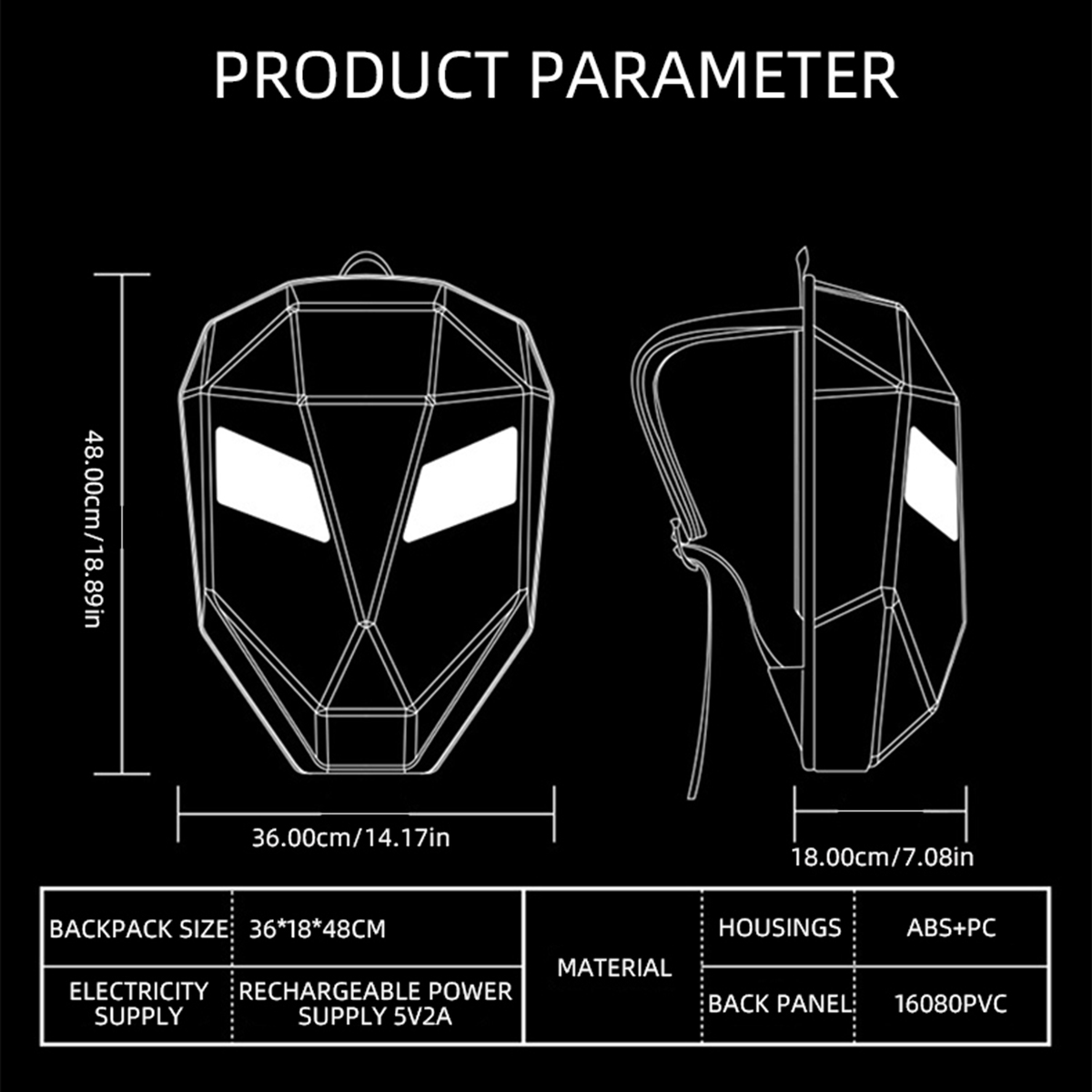 LED 나이트 사이클링 배낭, 눈 DIY 오토바이 헬멧 - Motorcycle Helmet Backpack Waterproof Led 리뷰 및 가격