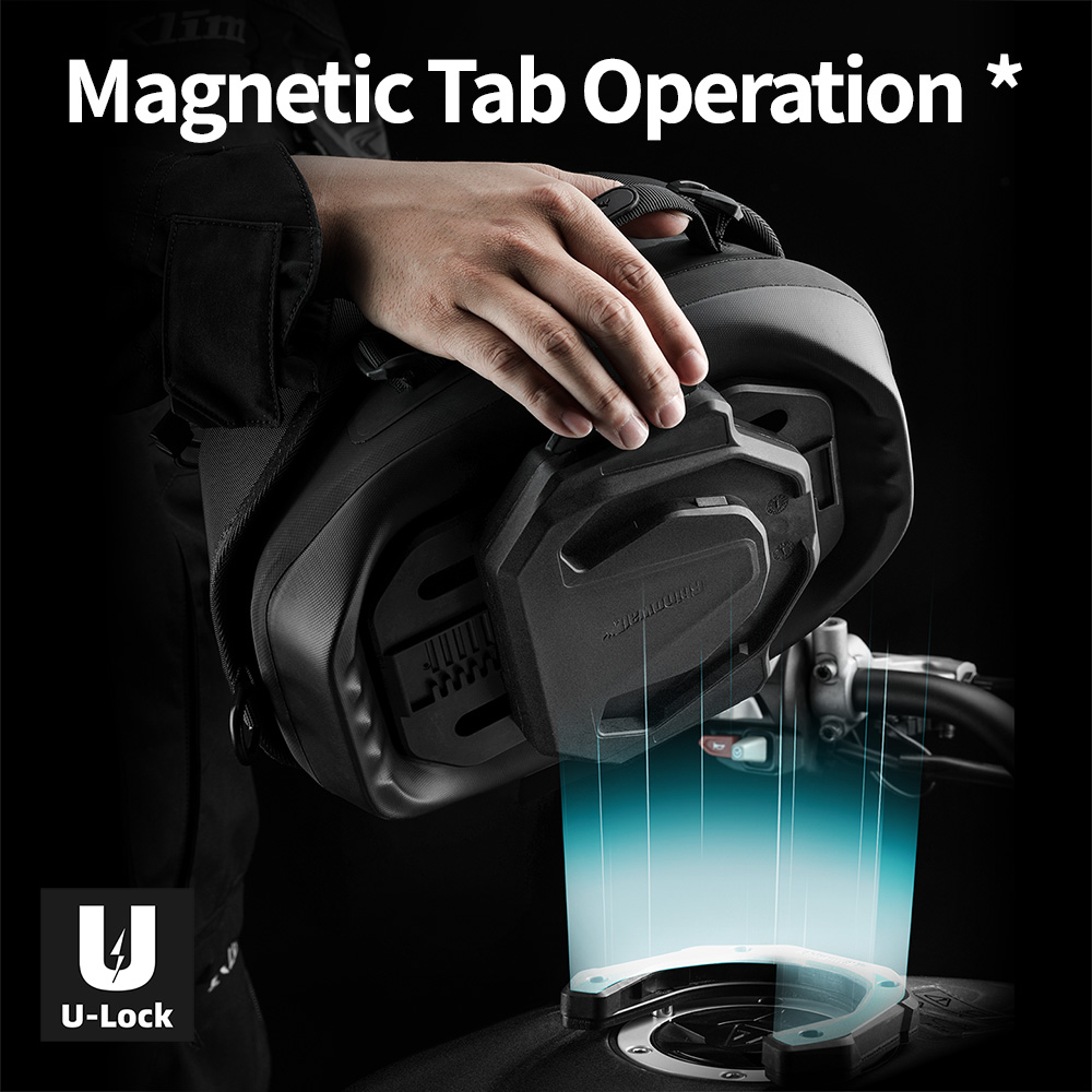 라이노워크 오토바이 자석 탱크백 4.5L 방수 퀵 릴리 - Motorcycle Tank Bag Magnetic Quick Release 리뷰 및 가격