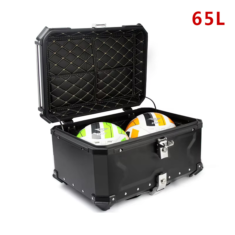 36L 45L 55L 65L 오토바이 알루미늄 탑 케이 - Aluminum Top Case Luggage Box 45L 55L 리뷰 및 가격