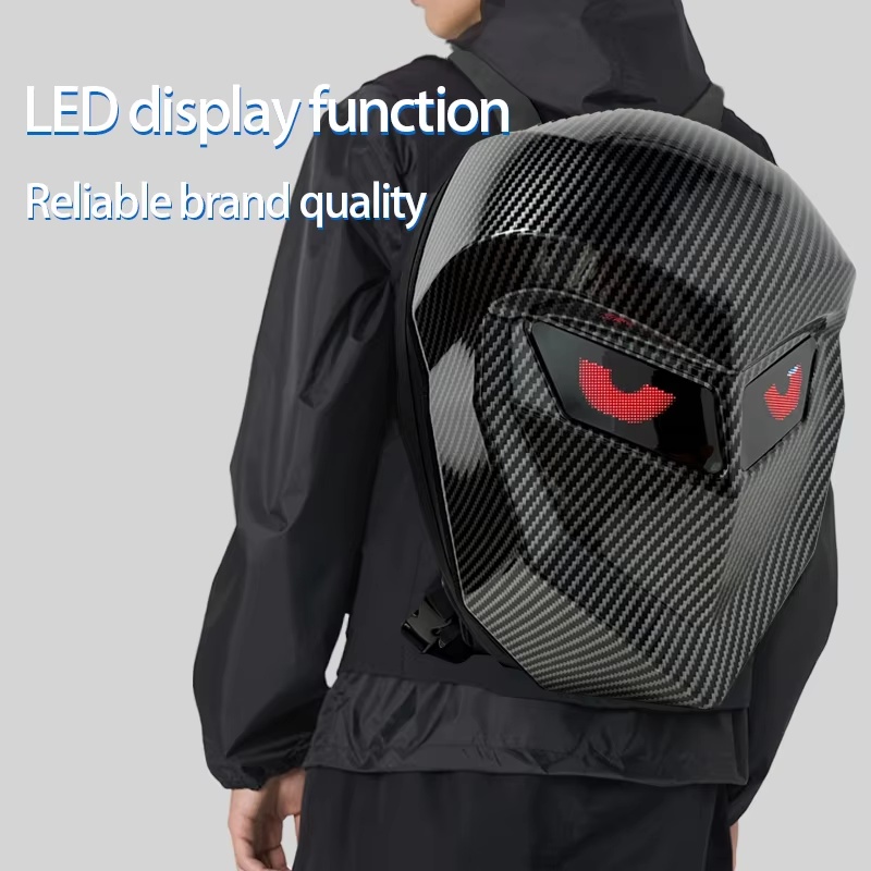 오토바이 가방 하드쉘 방수 사이클링 헬멧 백팩 LED  - Motorcycle Helmet Backpack Waterproof Led 리뷰 및 가격