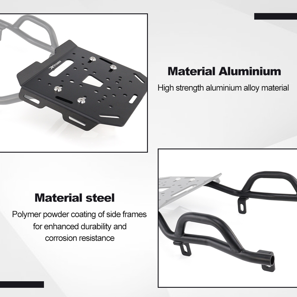 Triumph Scrambler 1200 X 1200  - Motorcycle Luggage Rack Rear Carrier Steel 리뷰 및 가격
