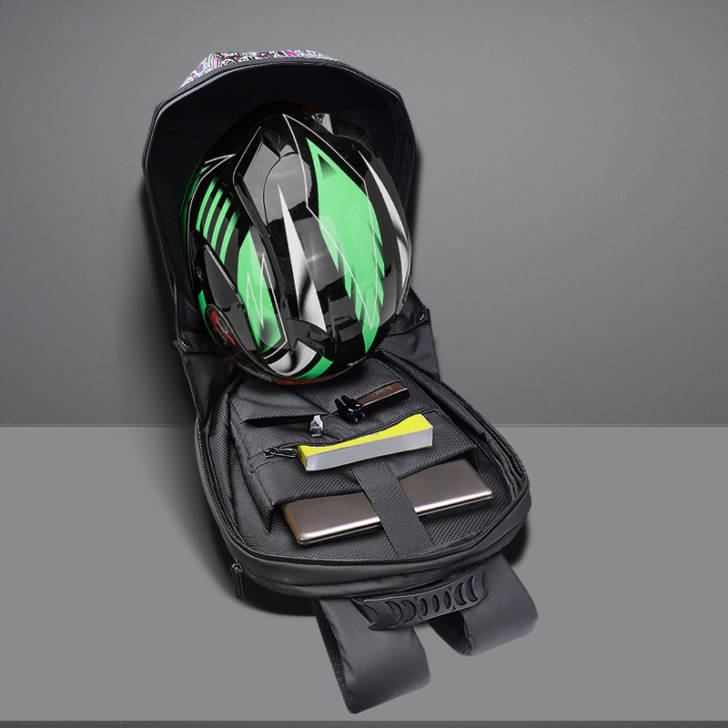오토바이 백팩 발광 LED 나이트 패턴 쉘 헬멧 오토바 - Motorcycle Helmet Backpack Waterproof Led 리뷰 및 가격