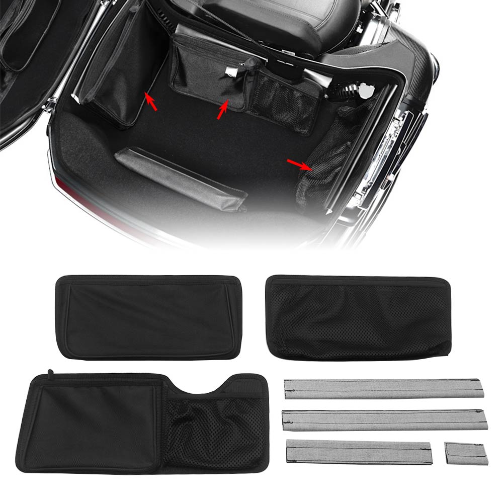 할리 로드 스트리트 글라이드 CVO/SE ST FLHX - Motorcycle Saddlebag Liner Inner Bags 리뷰 및 가격