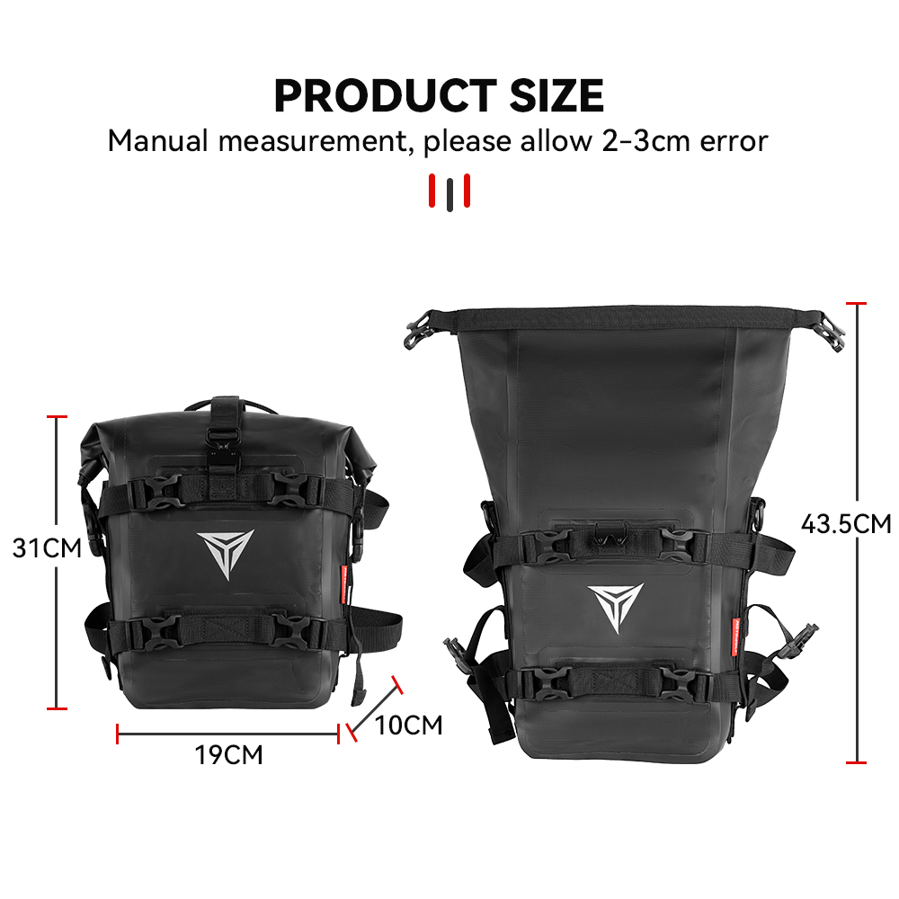 오토바이 야외 탱크 사이드 백, 안장 가방, 공구 가방 - Motorcycle Crash Bar Waterproof Dry Bag 리뷰 및 가격