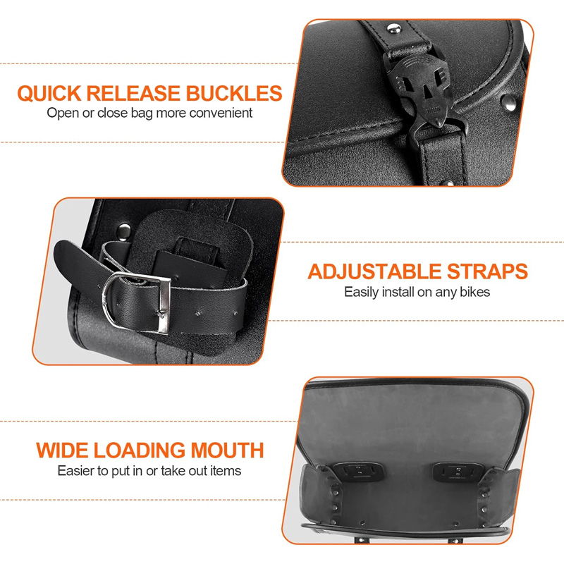 오토바이 공구 가방 방수 핸들바 롤백 프론트 포크 백  - Waterproof Motorcycle Handlebar Bag Pouch 리뷰 및 가격