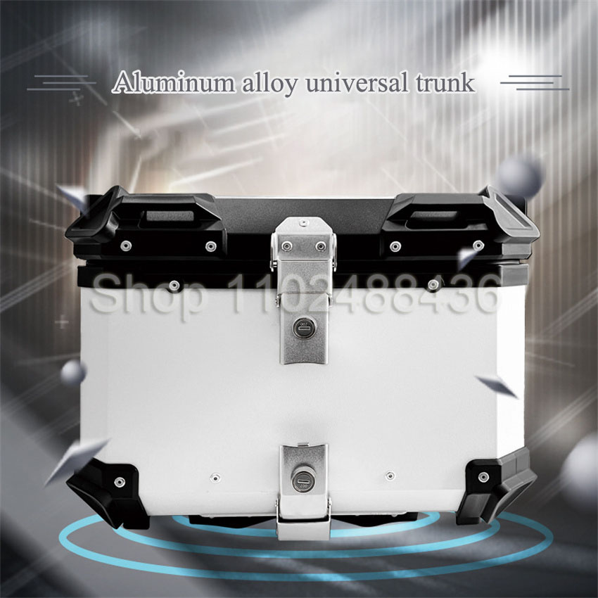 55L 45L 알루미늄 합금 오토바이 박스 범용 오토바 - Aluminum Top Case Luggage Box 45L 55L 리뷰 및 가격
