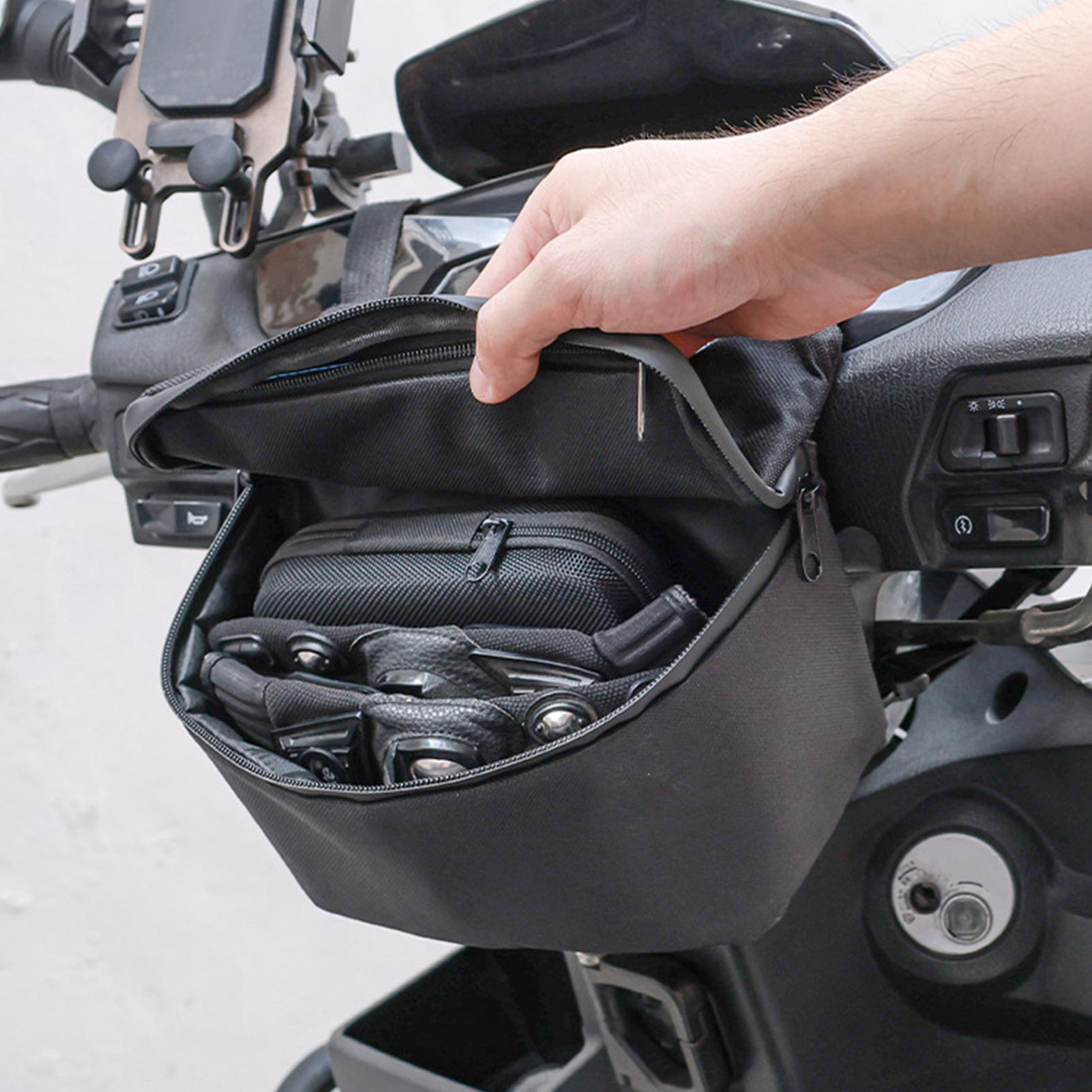 오토바이 핸들바 가방 방수 전면 포켓 터치스크린 창 오 - Waterproof Motorcycle Handlebar Bag Pouch 리뷰 및 가격