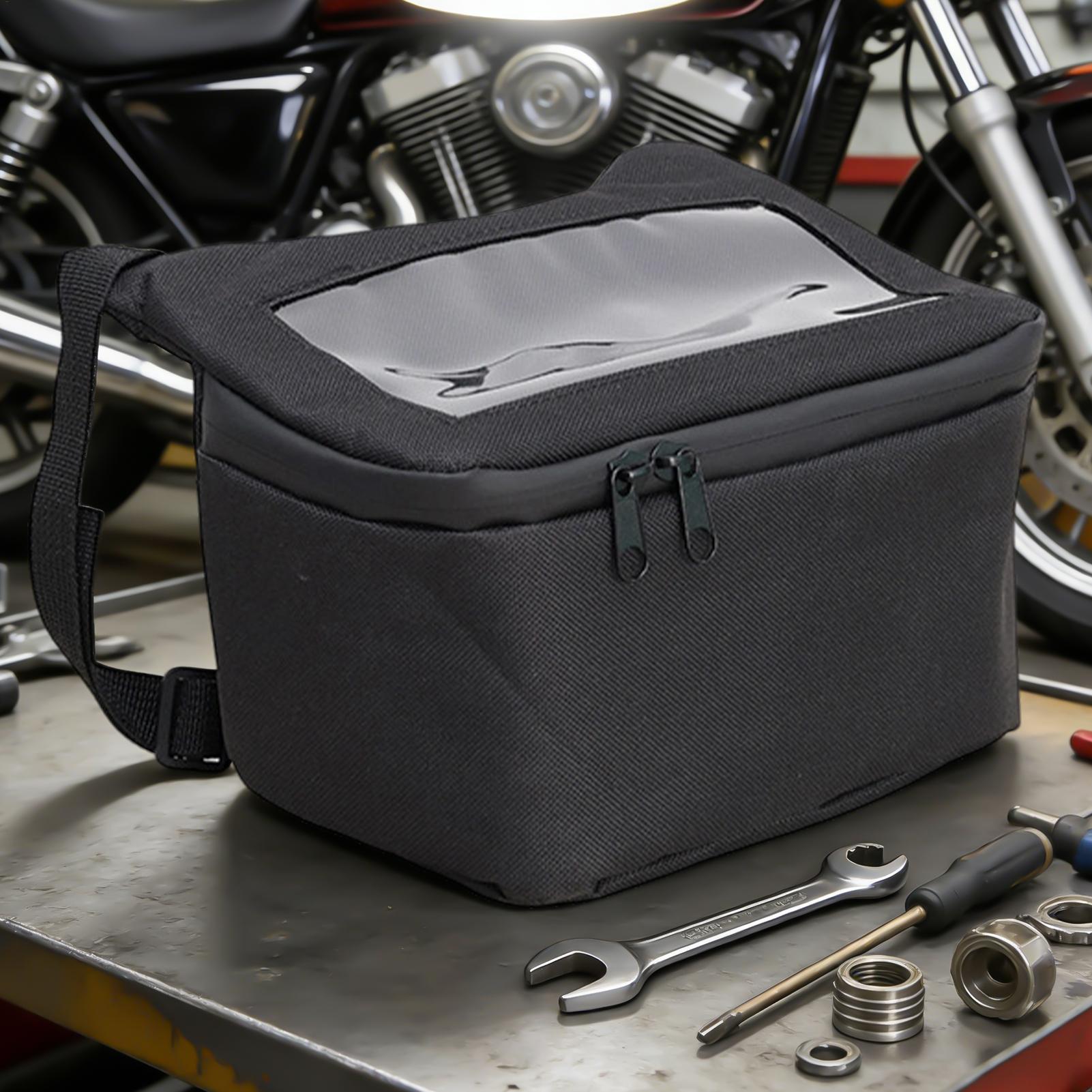 오토바이 핸들바 가방 방수 전면 포켓 터치스크린 창 오 - Waterproof Motorcycle Handlebar Bag Pouch 리뷰 및 가격