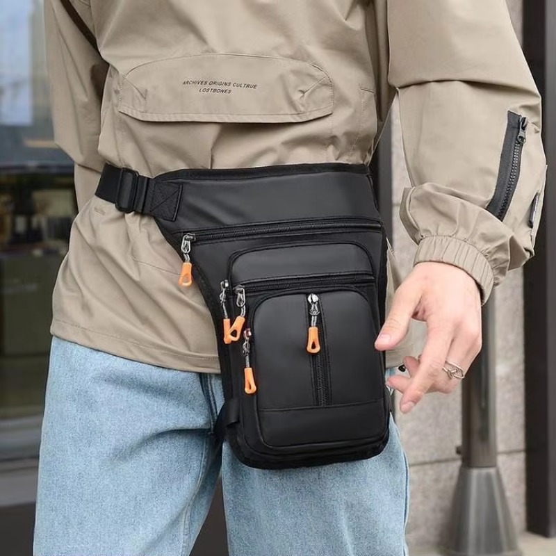 다리 가방 나일론 허벅지 가방 남성용 드롭 다리 가방  - Motorcycle Leg Bag Drop Thigh Pouch 리뷰 및 가격