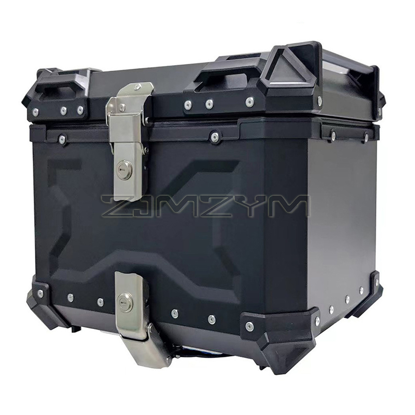 오토바이 리어 탑 케이스 모토 러기지 스토리지 테일 박 - Aluminum Top Case Luggage Box 45L 55L 리뷰 및 가격