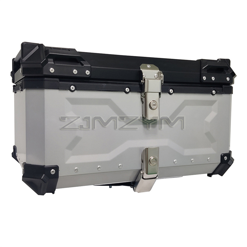 오토바이 리어 탑 케이스 모토 러기지 스토리지 테일 박 - Aluminum Top Case Luggage Box 45L 55L 리뷰 및 가격