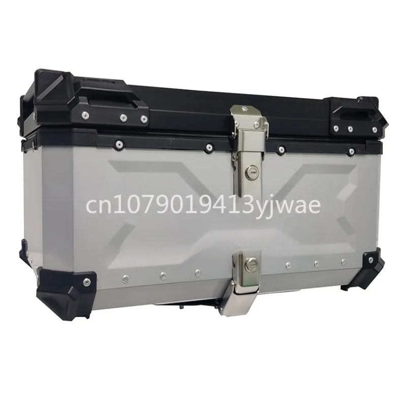 오토바이 리어 탑 케이스 모토 러기지 스토리지 테일 박 - Aluminum Top Case Luggage Box 45L 55L 리뷰 및 가격