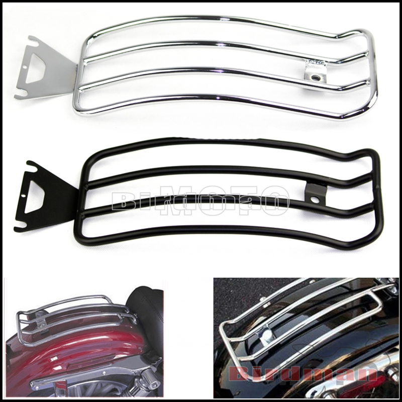 Harley Softail Road King Touri - Motorcycle Luggage Rack Rear Carrier Steel 리뷰 및 가격
