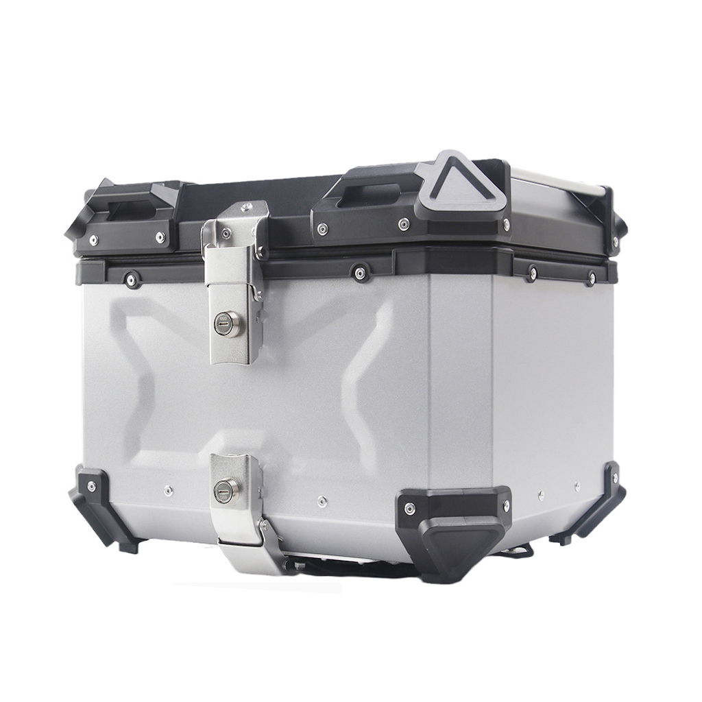 알루미늄 오토바이 박스 모토 탑 케이스, 후면 보관 수 - Aluminum Top Case Luggage Box 45L 55L 리뷰 및 가격