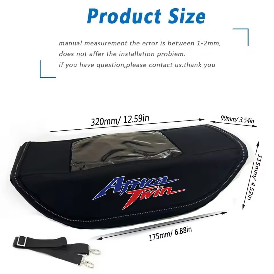 아프리카 트윈 CRF 1100 L 핸들바 가방 CRF1 - Waterproof Motorcycle Handlebar Bag Pouch 리뷰 및 가격