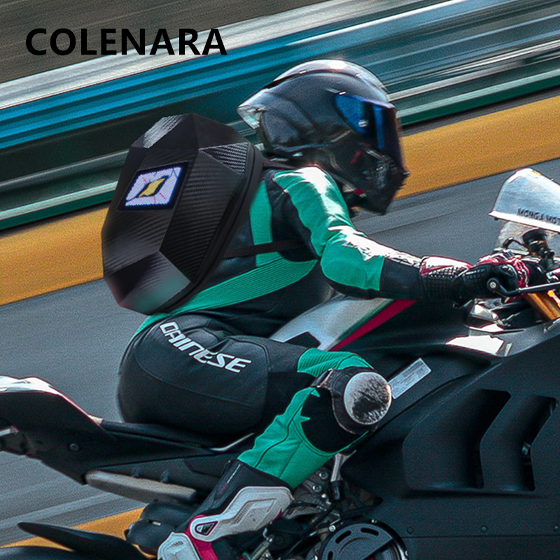 COLENARA 방수 배낭 ABS+PC 노트북 숄더백  - Motorcycle Helmet Backpack Waterproof Led 리뷰 및 가격