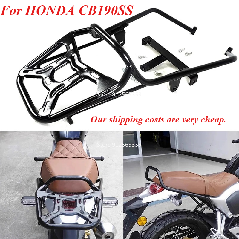 혼다 CB190SS CB 190SS CB190 SS용  - Motorcycle Luggage Rack Rear Carrier Steel 리뷰 및 가격