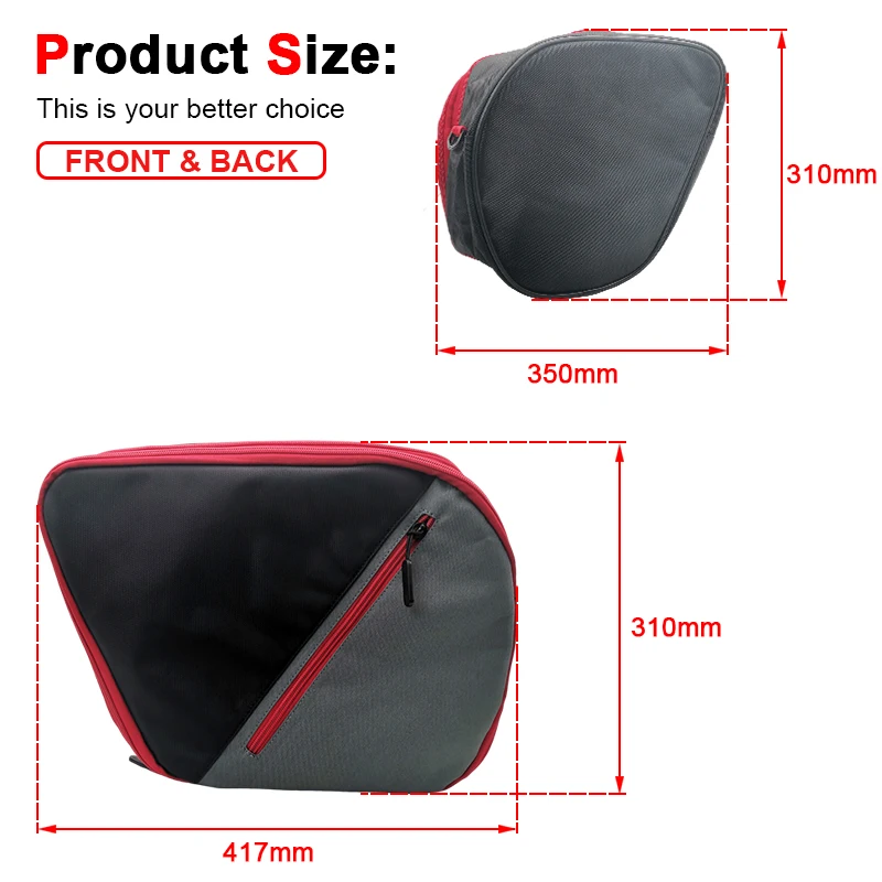 야마하 트레이서 9 / 900 GT 오토바이 러기지 백 - Motorcycle Saddlebag Liner Inner Bags 리뷰 및 가격