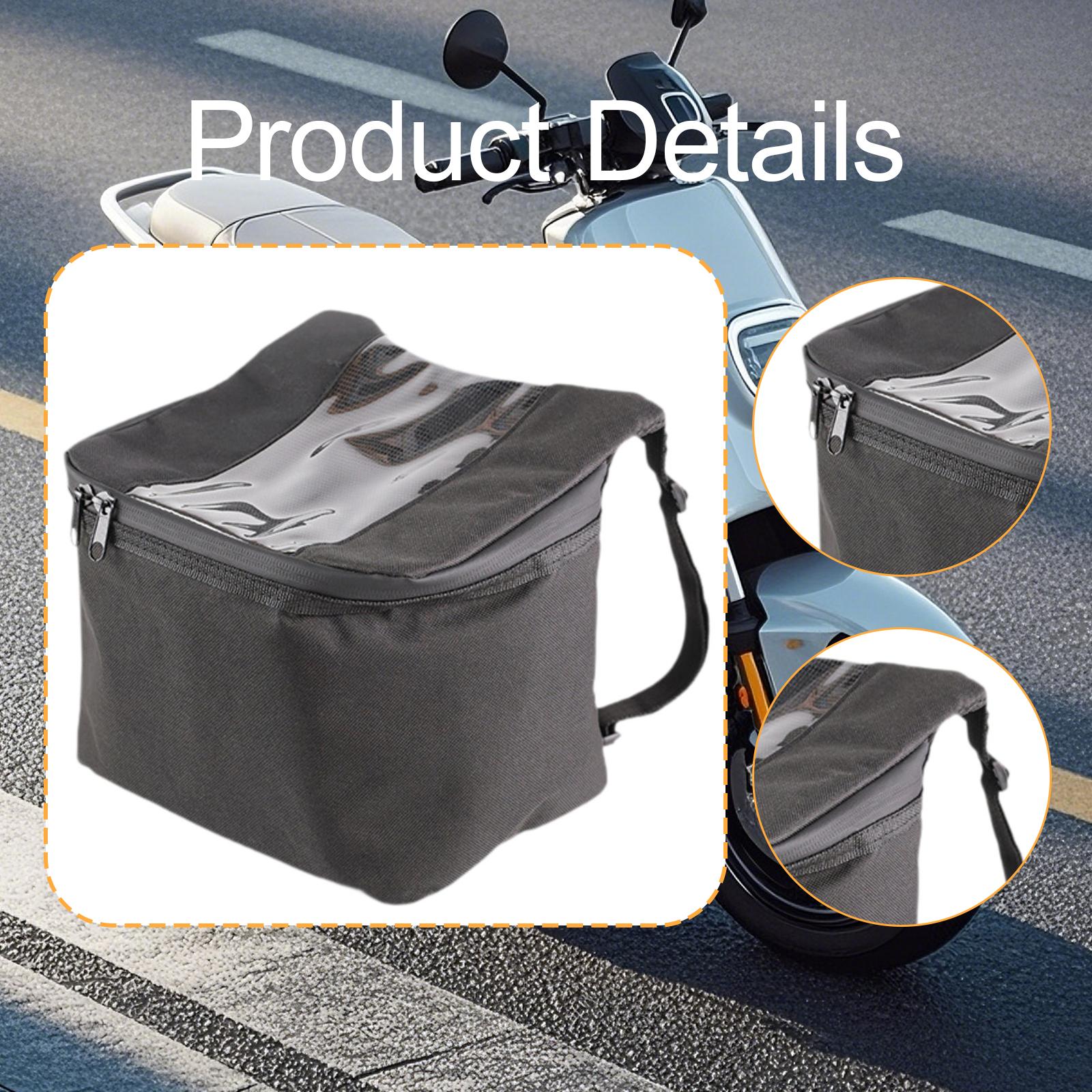 오토바이용 전면 바구니, 방수 핸들바 가방, 옥스포드  - Waterproof Motorcycle Handlebar Bag Pouch 리뷰 및 가격