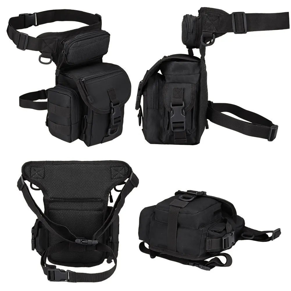 전술 드롭 다리 주머니 가방 허벅지 가방 팩 허리 가방 - Motorcycle Leg Bag Drop Thigh Pouch 리뷰 및 가격