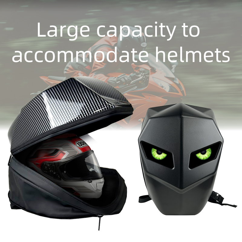 오토바이 배낭 LED 눈, 탄소 섬유 하드 쉘, 방수  - Motorcycle Helmet Backpack Waterproof Led 리뷰 및 가격