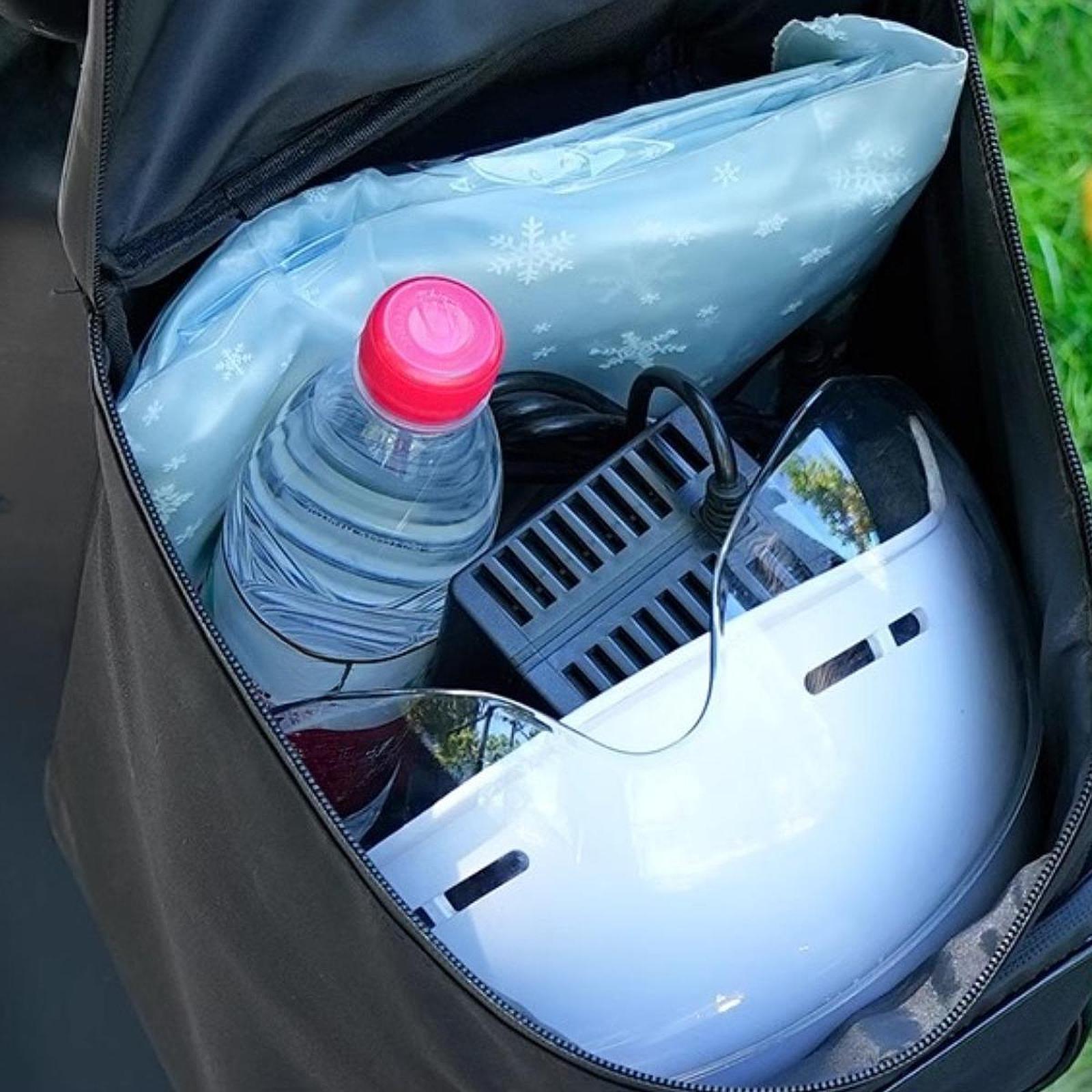 옥스포드 천 스쿠터 앞 보관 가방 방수 오토바이 모페드 - Waterproof Motorcycle Handlebar Bag Pouch 리뷰 및 가격