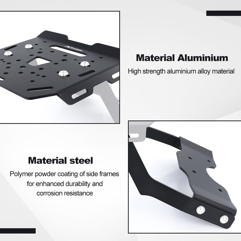 오토바이 리어 러기지 랙 리어 캐리어 케이스 지지대 브 - Motorcycle Luggage Rack Rear Carrier Steel 리뷰 및 가격