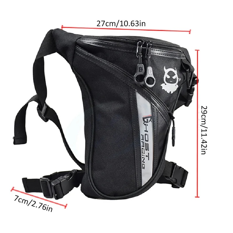 남성용 방수 드롭 레그 백 다기능 허벅지 허리 패니 팩 - Motorcycle Leg Bag Drop Thigh Pouch 리뷰 및 가격
